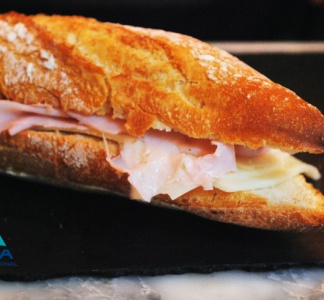 Illustration actualité : Qualité de vie au travail : la fringale du jambon-beurre
